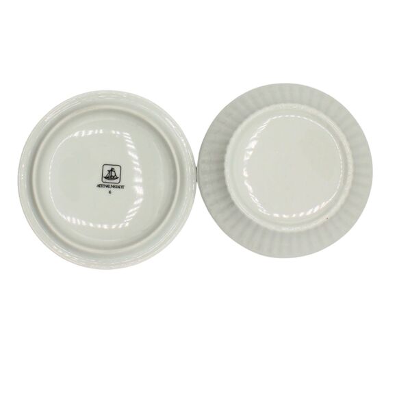 Vintage German Porcelain Trinket Box w/ Lid Altenkunstadt Nordlingen City Scene - Picture 4 of 5